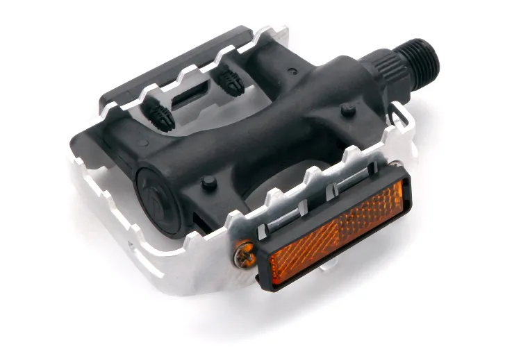 Педали, (комплект), Платформенные, 105*81 мм, Пластик, 9/16", FP-906, LPE920000030 (нет, без цвета, LPE920000030)