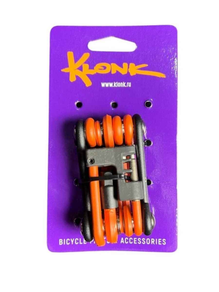 Ключ многофункциональный, Protect, 11 шт., KLONK, 10522, (оранжевый) (нет, без цвета, 10522)