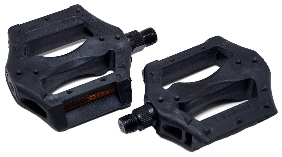 Педали, (комплект), Платформенные, 120x95x25 мм, Пластик, 9/16", FEIMIN, FP-836, LPE920000022 