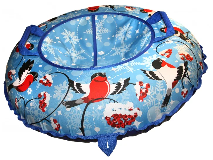Санки надувные с сумкой "Ватрушка "Снегири" 100 см (КСНВ100-СНЕ) (КСНВ100-СНЕ)