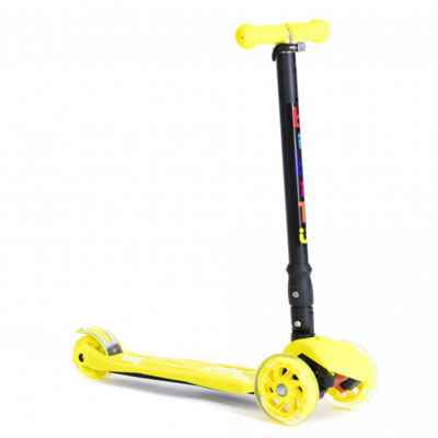 Самокат трехколесный BIBITU PLAY SKL-07D 2021 (нет, желтый, SKL-07D-YL)