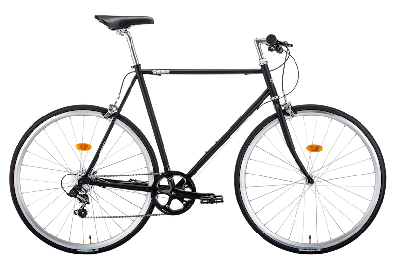 Городской велосипед Bear Bike Taipei 2022 (580 мм, черный матовый, 1BKB1C187Z06)