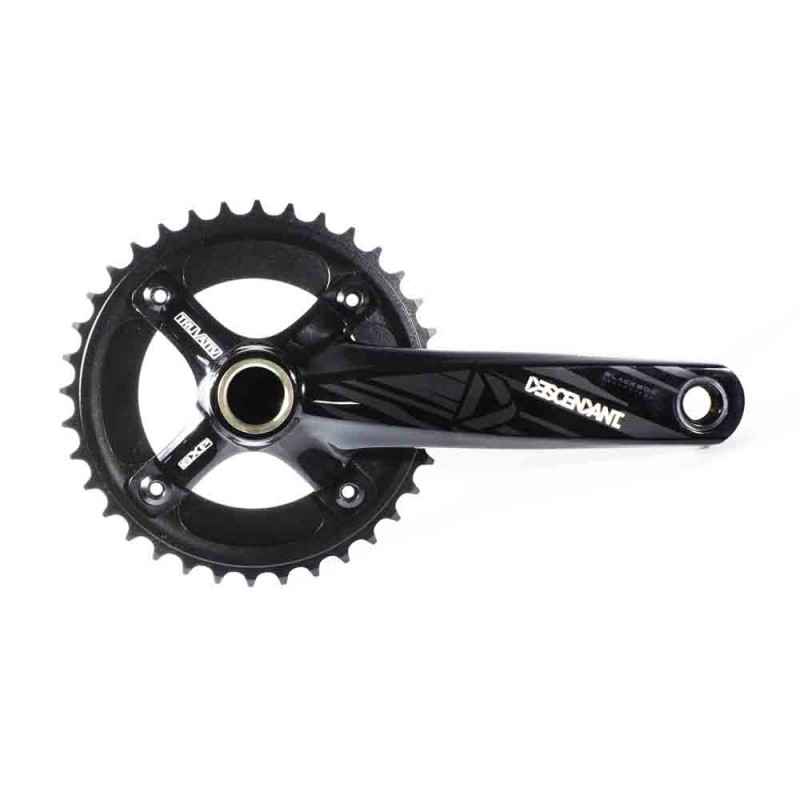 Шатуны, комплект, с вед. звездой, Truvativ Descendant, GPX, 165 мм, 36T, SRAM (черный/черный, CCW110000988, (Truvativ Descendant SXP logo))