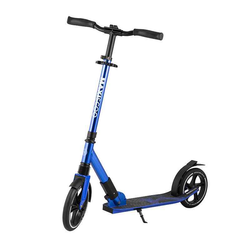 Самокат складной Maxiscoo A2-230 2022, металлик синий