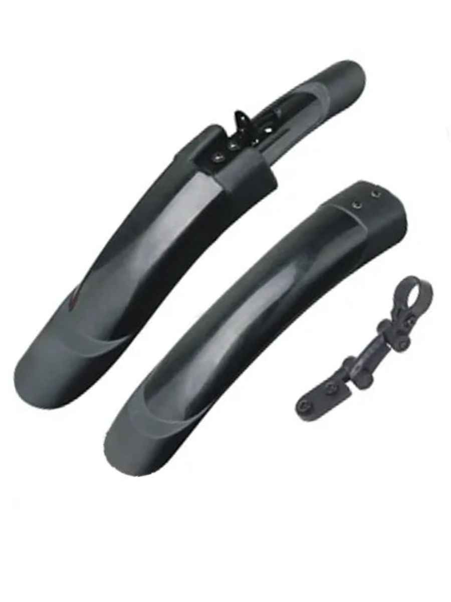 Крылья, MTB (комплект), FL-612-02, пластик, NEW VISION, RNVFL6120201 (нет, без цвета, RNVFL6120201)