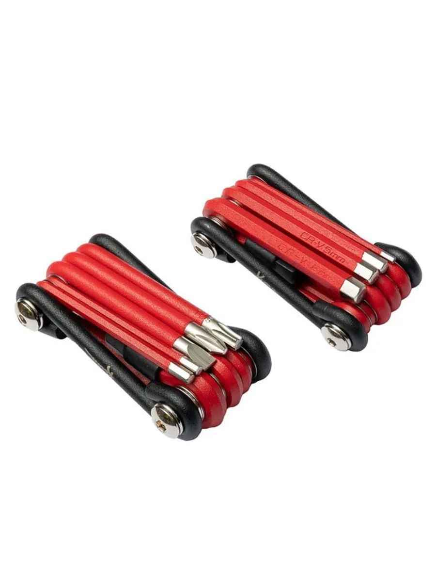 Ключ многофункциональный, Protect, 10 шт., KLONK, 10521, (красный)