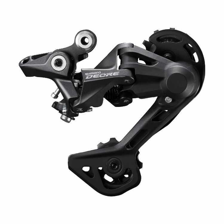 Переключатель задний Shimano Deore RD-M4120 10/11 ск под петух