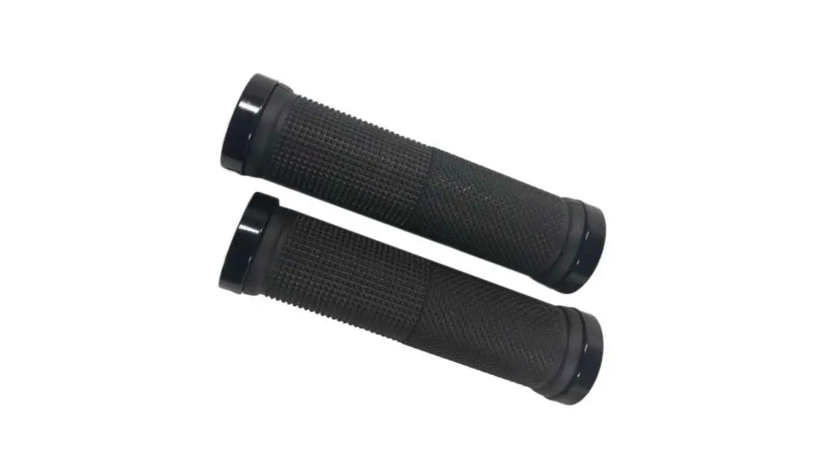 Рукоятки руля, два фиксирующих кольца, черный, KLONK, 10230