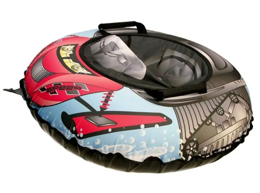 Санки надувные с сумкой "Ватрушка "Снегоход" 100 см (КСНВ100-СХО) (нет, без цвета, КСНВ100-СХО)