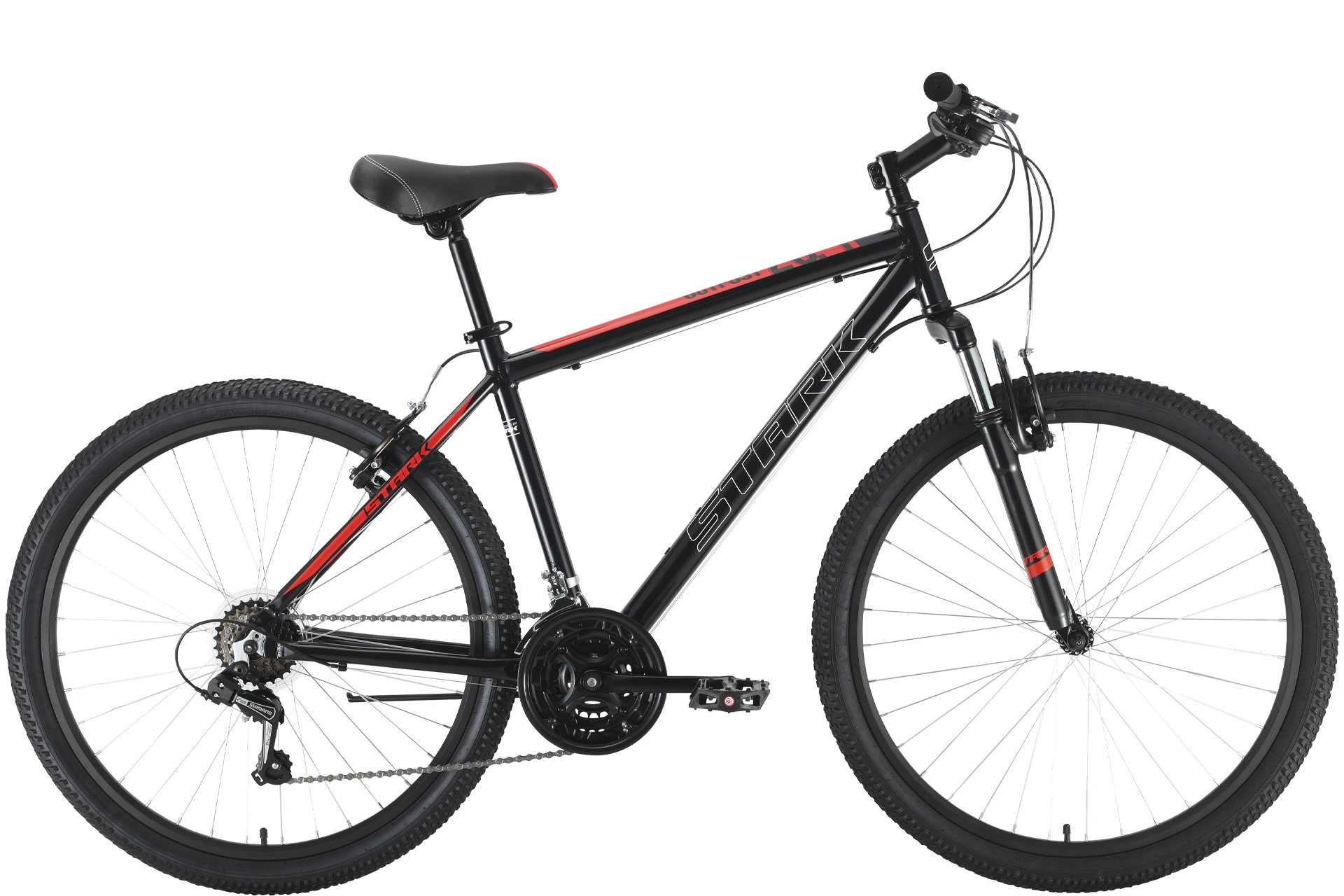 Велосипед Stark'22 Outpost 26.1 V (20", черный/красный, МК-00048336 20" (HQ-0005244), .)