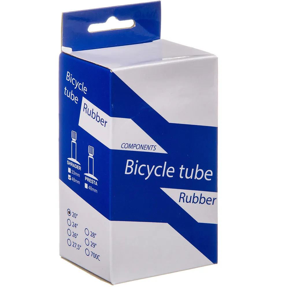 Камера велосипедная BT, резина,20Х1,75/2,125 ,автониппель 48мм (упак.: коробка) (x95429)