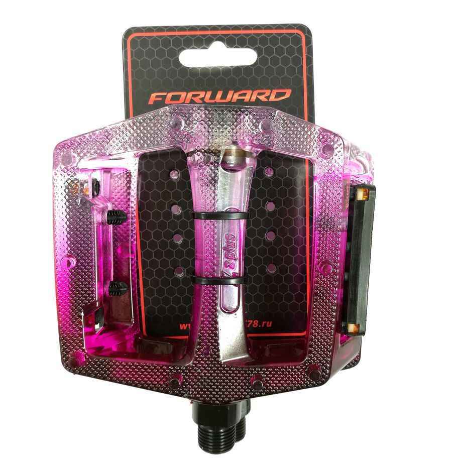 Педали, (комплект), Платформенные, Z-0911, 100*110*28 мм, Пластик, 9/16", Z plus RPEPRPZPL003