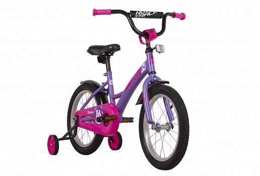 Велосипед NOVATRACK 16", STRIKE, фиолетовый, 163STRIKE.VL22