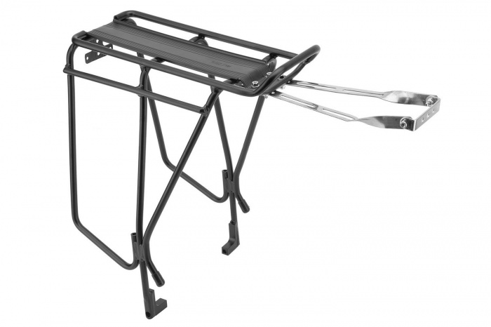 Багажник алюм. 24"-28" BLF-H47 черный, алюминиевый, усиленный, под Дисковый тормоз