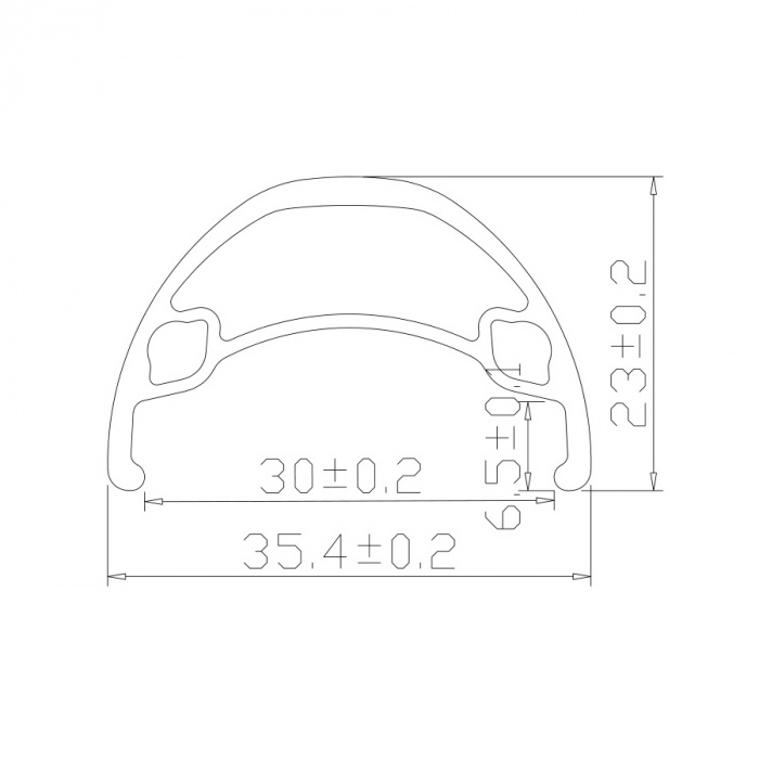 Обод 20' XD-35 20'x3.0x32H алюминиевый чёрный (для Pilot 270MD полуфэт)/330153