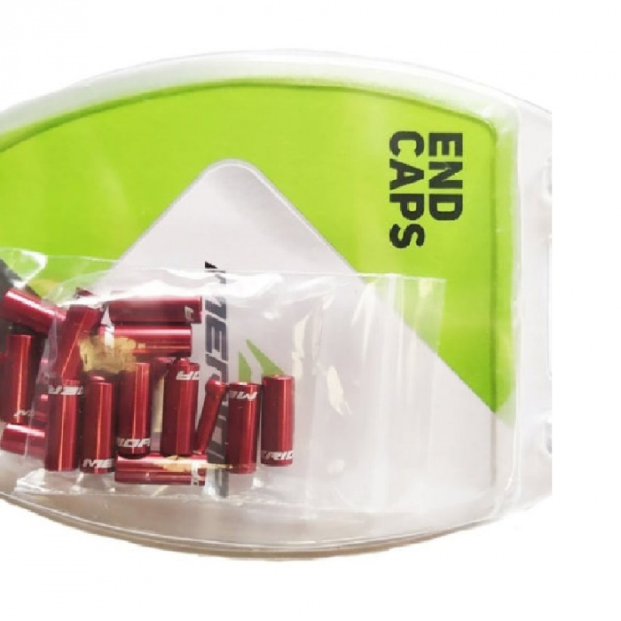 Комплект наконечников для рубашки/троса Merida Universal End Caps Red (2260001926)