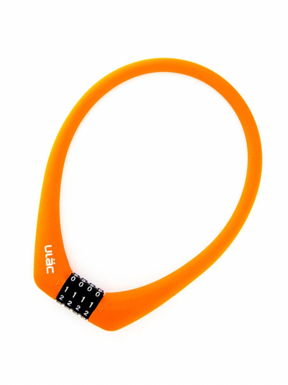 Замок велосипедный ULAC PRAGUE, 12mm x 55cm Orange