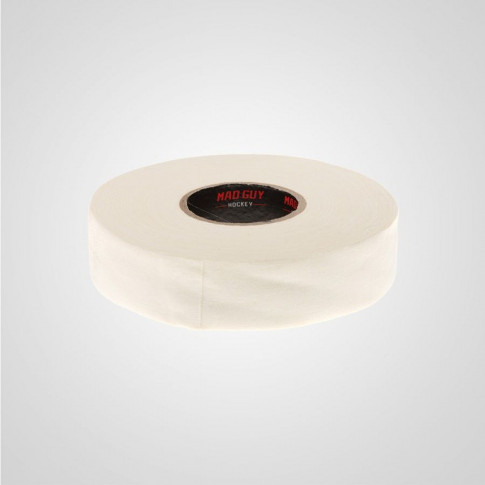 Хоккейная лента для крюка MAD GUY 24мм х 18 м белый