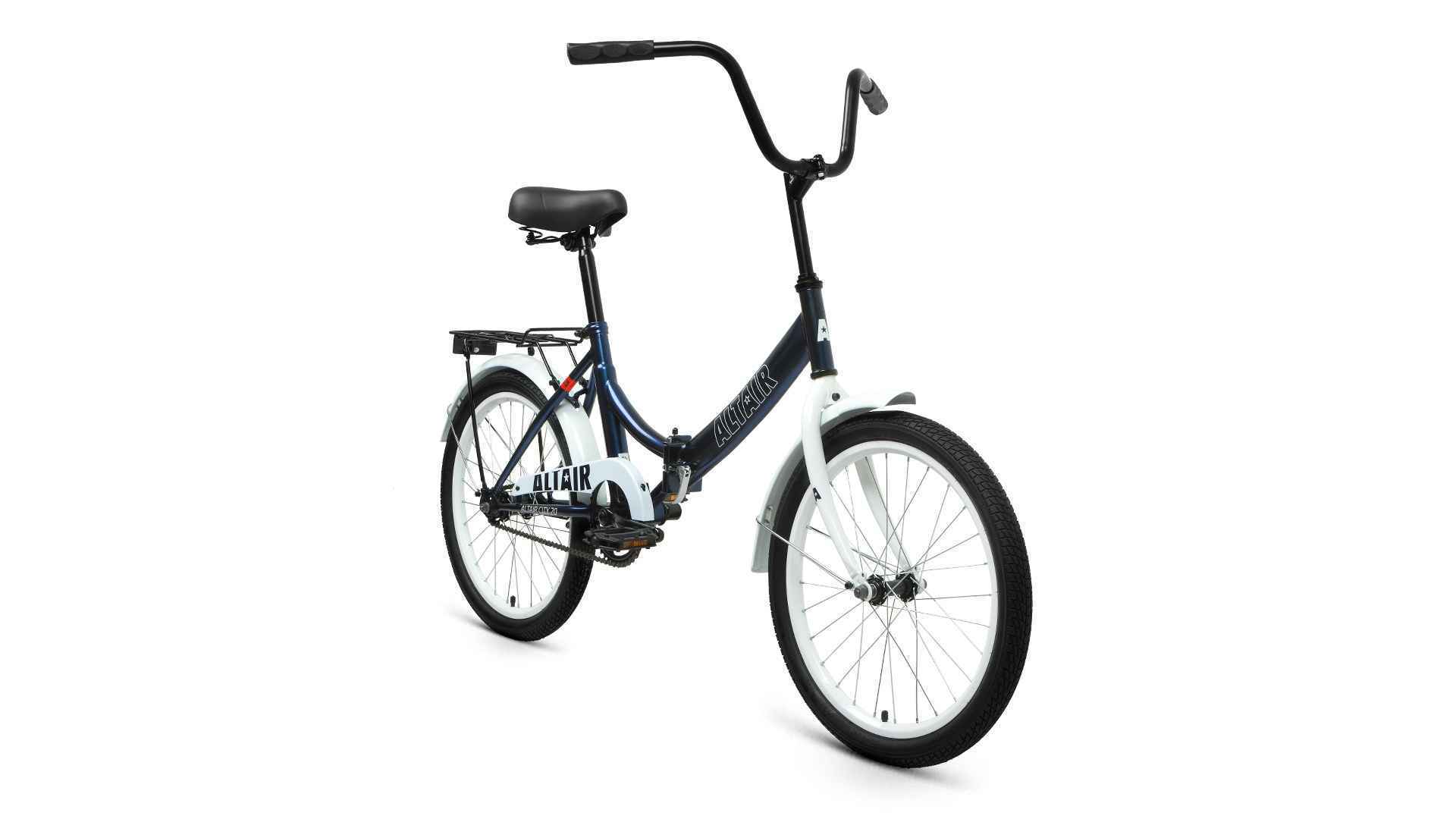 Складной велосипед ALTAIR CITY 20 2021 (14", темно-синий, УТ-00019160)