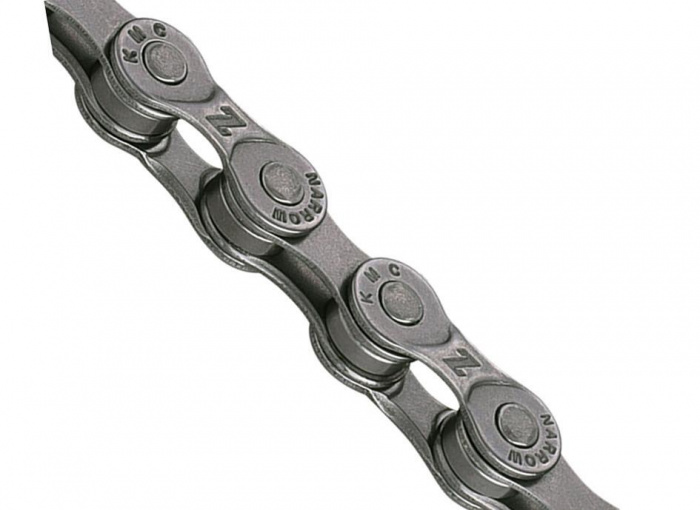 Цепь велосипедная KMC Z8.3 1/2"х3/32", 116 звеньев, с замком CL573R, для 7-8 скоростей/570008