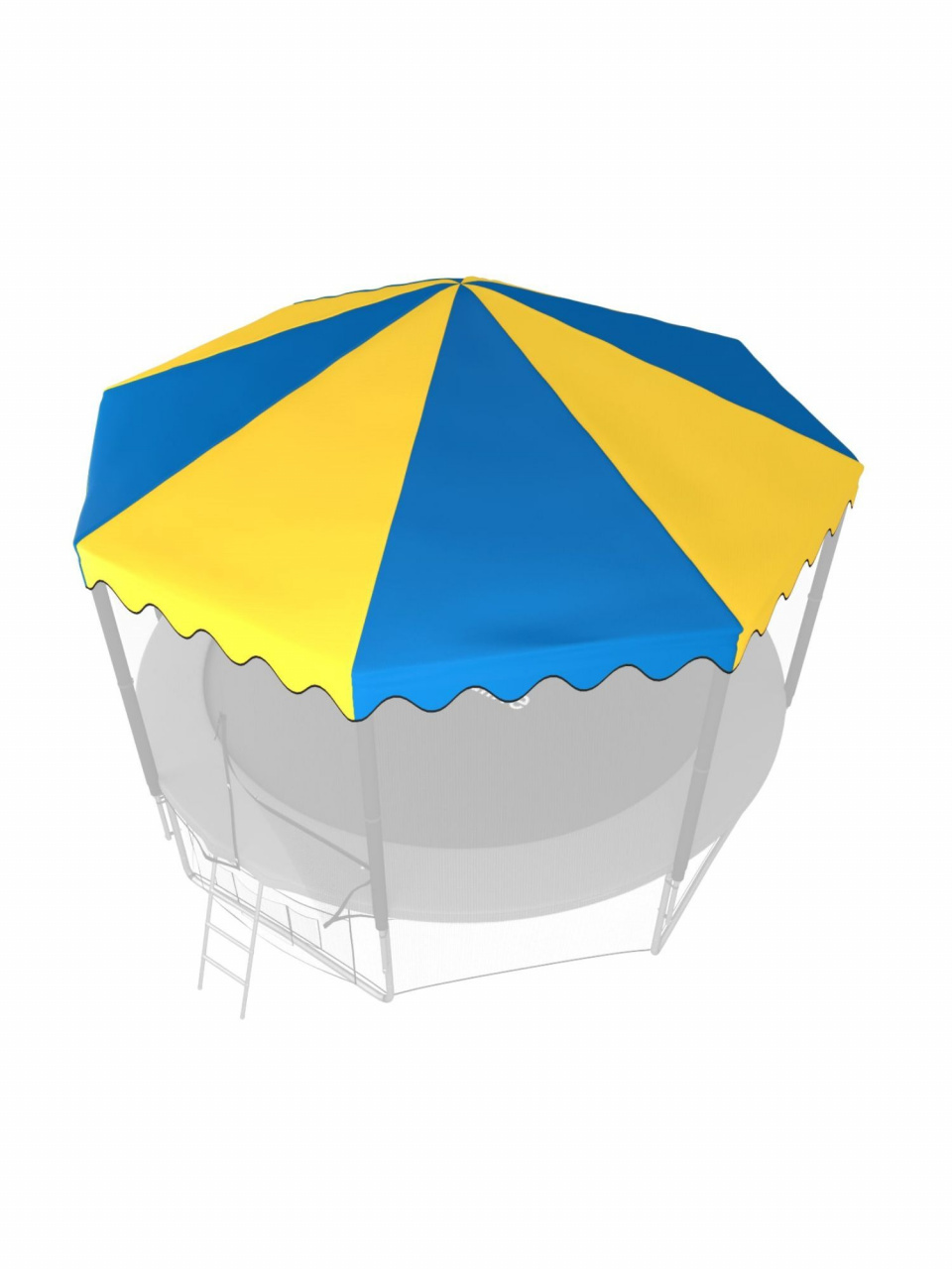 Крыша для батута UNIX Line 10 ft Blue/Yellow