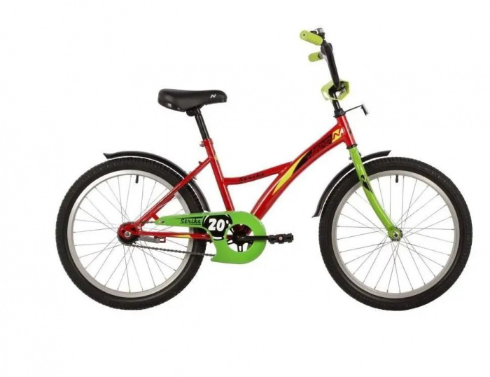 Детский велосипед Novatrack STRIKE, RD22, 20", красный