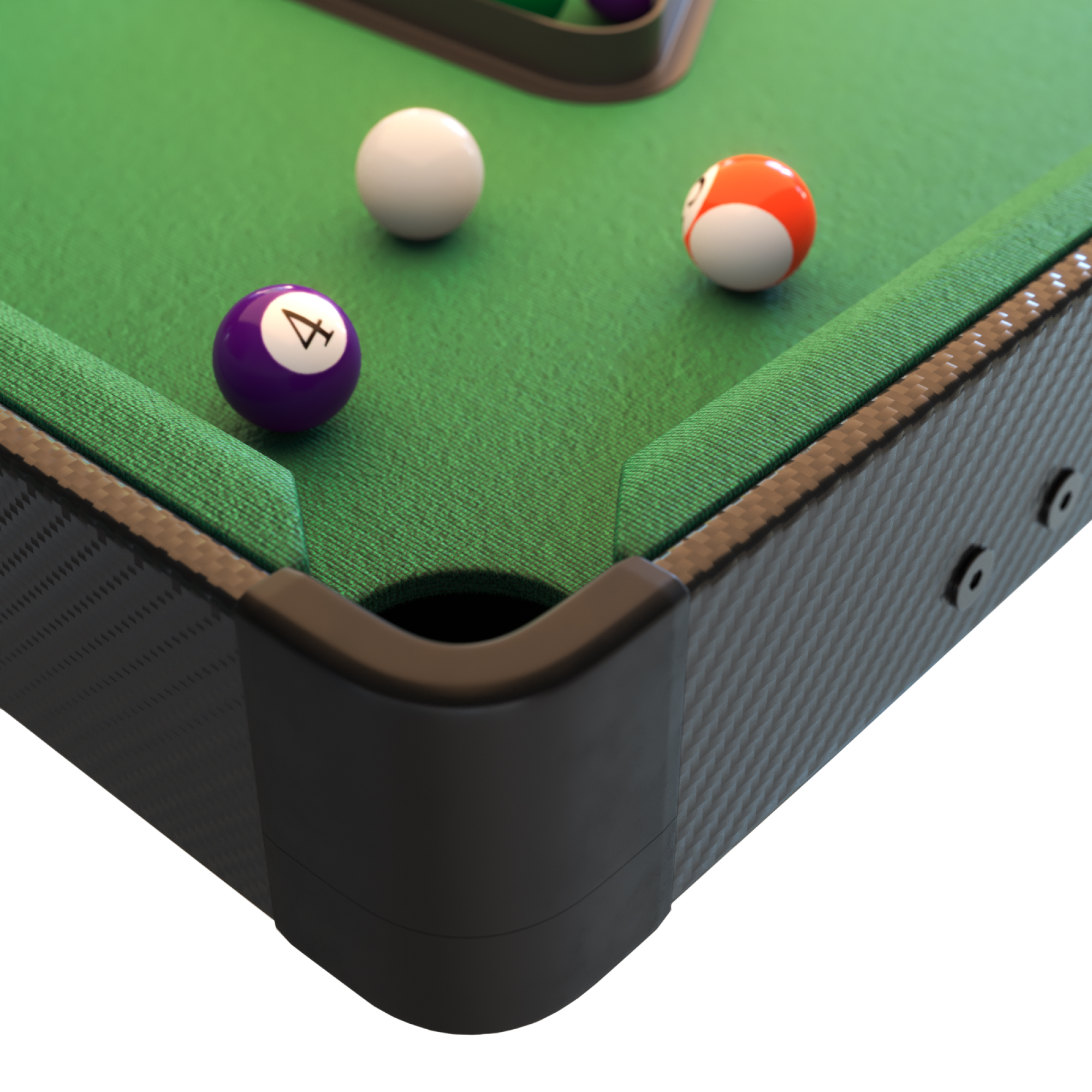 Игровой стол UNIX Line Мини Бильярд настольный (88х47 cм) (GTPU88X47BK, Black)