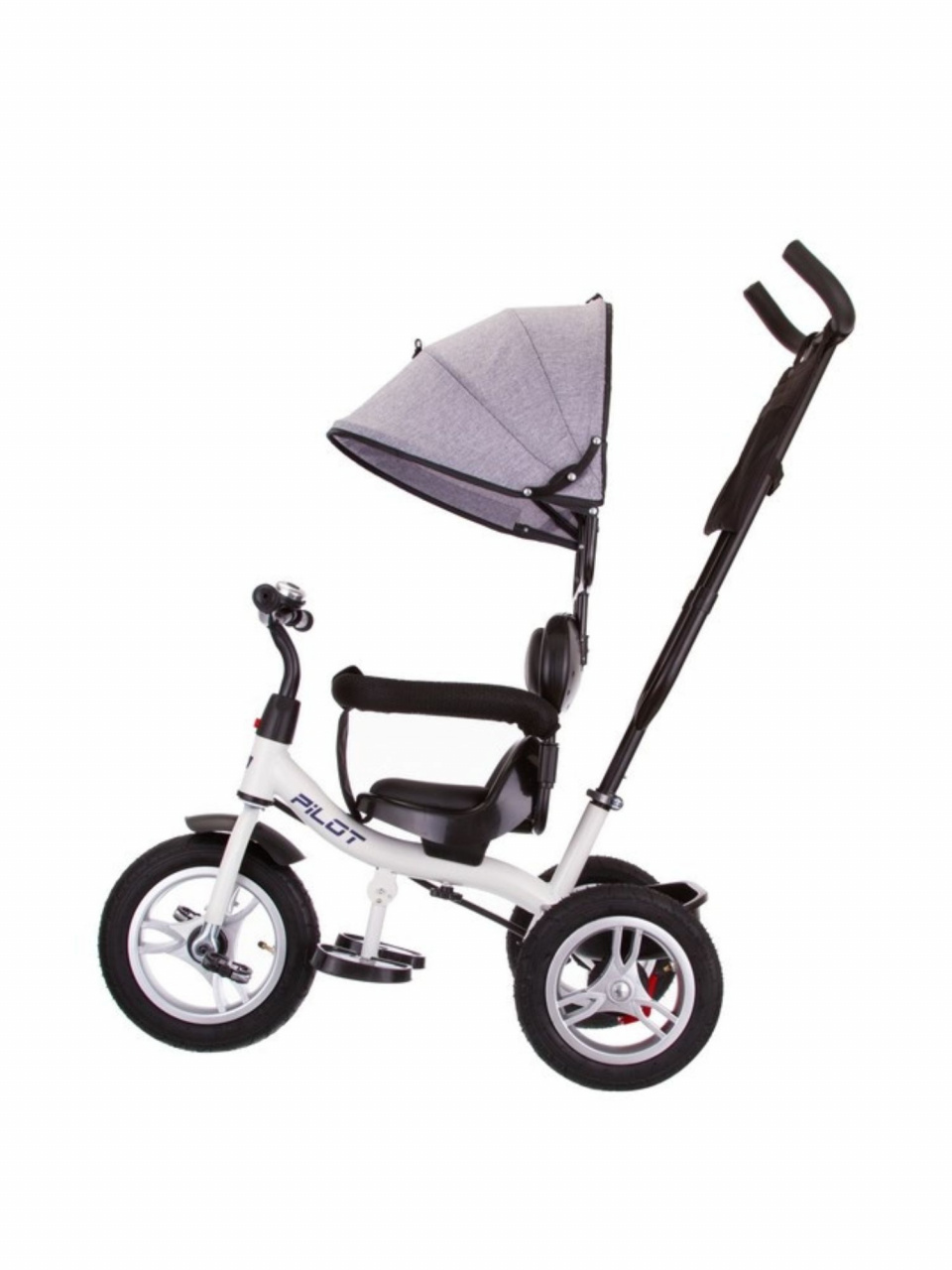 Детский велосипед трехколесный Trike Pilot PTA1GR 12/10" 2020, серый