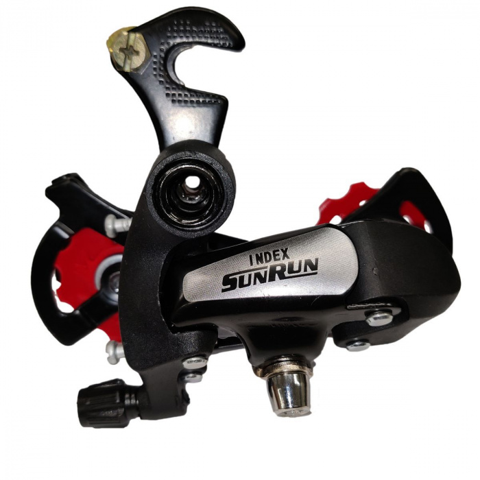 Переключатель велосипедный задний SUNRUN RD-HG-18B, 6/7 скоростей, под ось