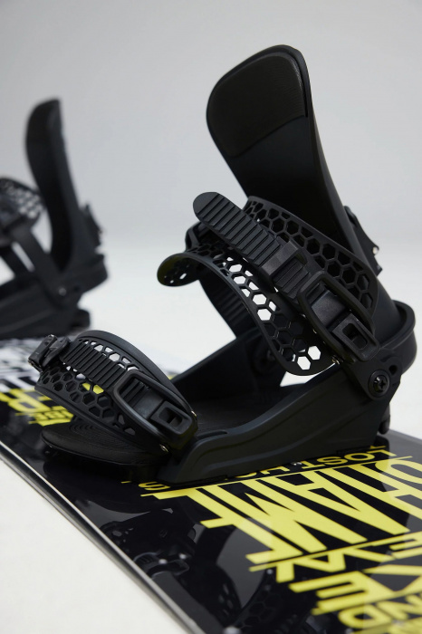 Сноубордические крепления TERROR CREW, черный, размер L (41-46)