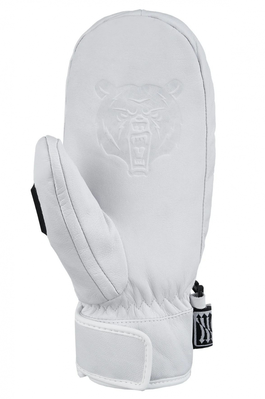 Варежки TERROR - LEATHER Mitten (White) Размер L Цвет Белый