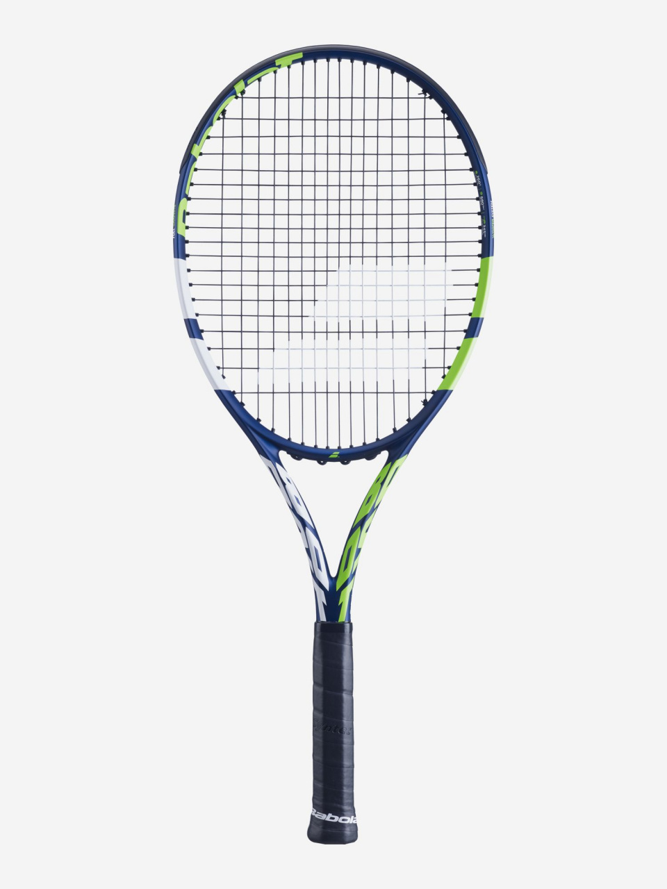 Ракетка для большого тенниса Babolat BOOST DRIVE WHITE, с натяжкой, синий/белый (148), 1