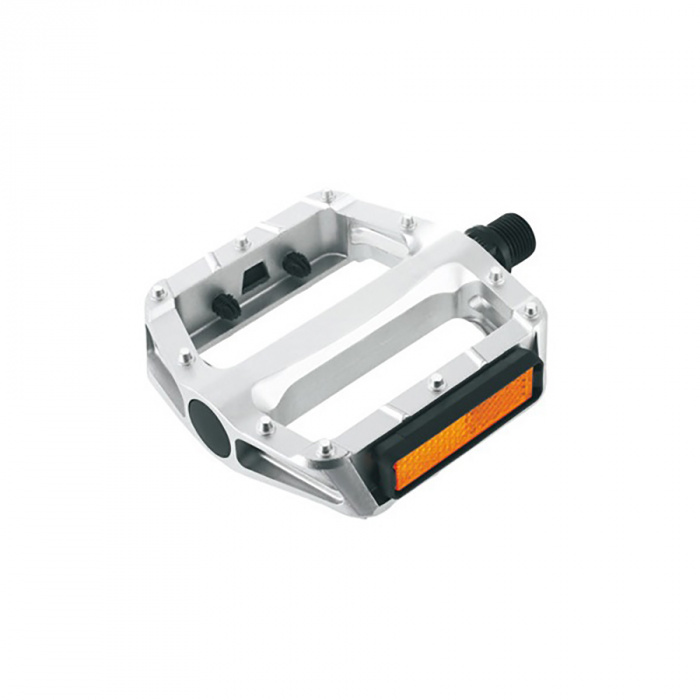 Педали велосипедные FP-969 9/16' алюминиевые серебристые/360072