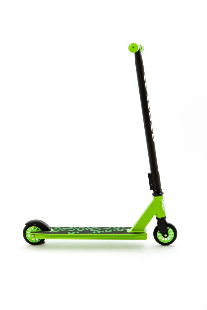 Самокат KC трюковой VECTOR WX-ST210 (Колеса 100 мм PU рама ALU/STEEL) (1233, зеленый, .)