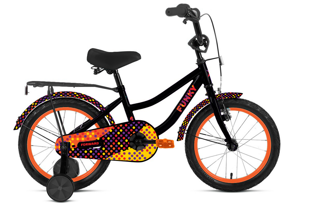 

Детский велосипед Forward FUNKY 16 (2023), Чeрный, Детский велосипед Forward FUNKY 16 (2023)