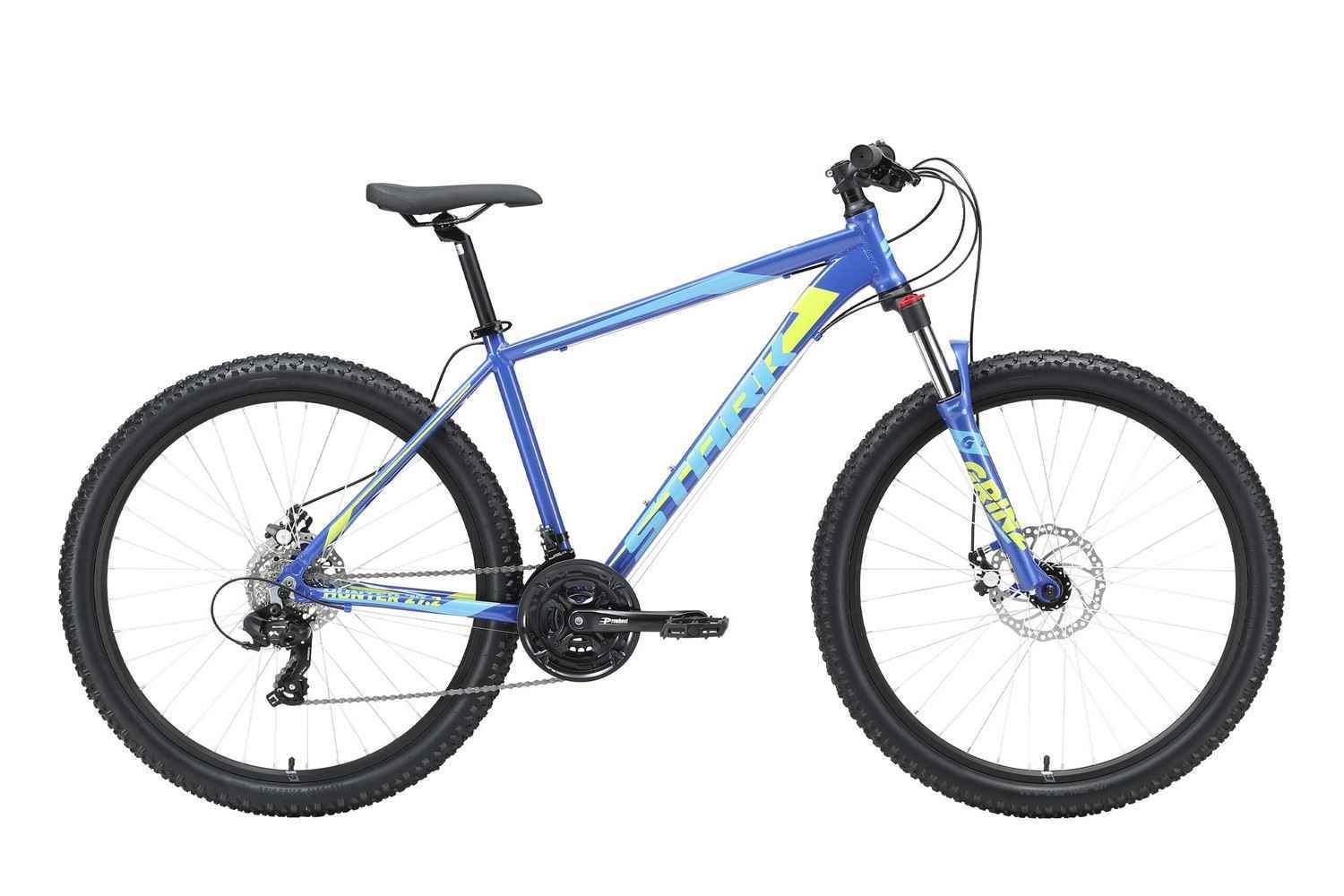 Велосипед Stark'23 Hunter 27.2 D (hq-0009927, насыщенный синий/голубой металлик, 16", .)