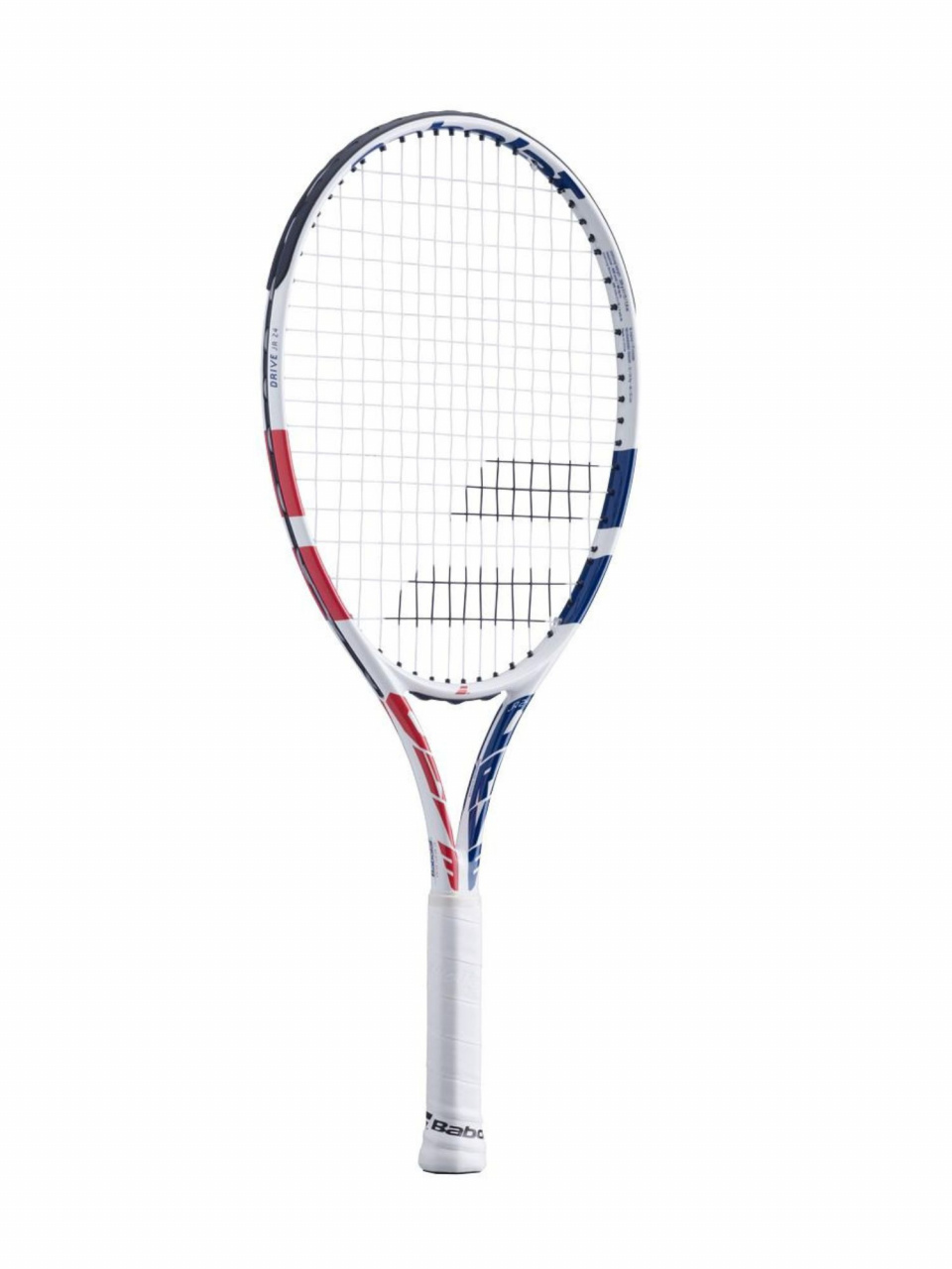 Ракетка для большого тенниса Babolat DRIVE JUNIOR GIRL 24 белый, ручка 0