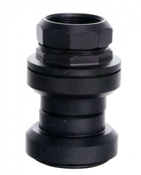 Детали рулевой колонки KL-B201AC 1' резьбовой стальной, чёрный, закрытые подшипники/170114