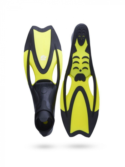 Ласты для плавания Atemi 272Y, р-р M (37-38) жёлтые (желтый / 1200 / 39-40 / 00-00008145)