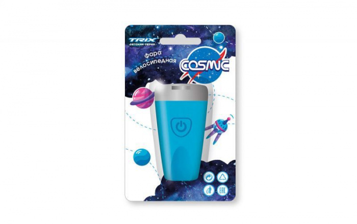 Фара TRIX Cosmic детская передняя синяя