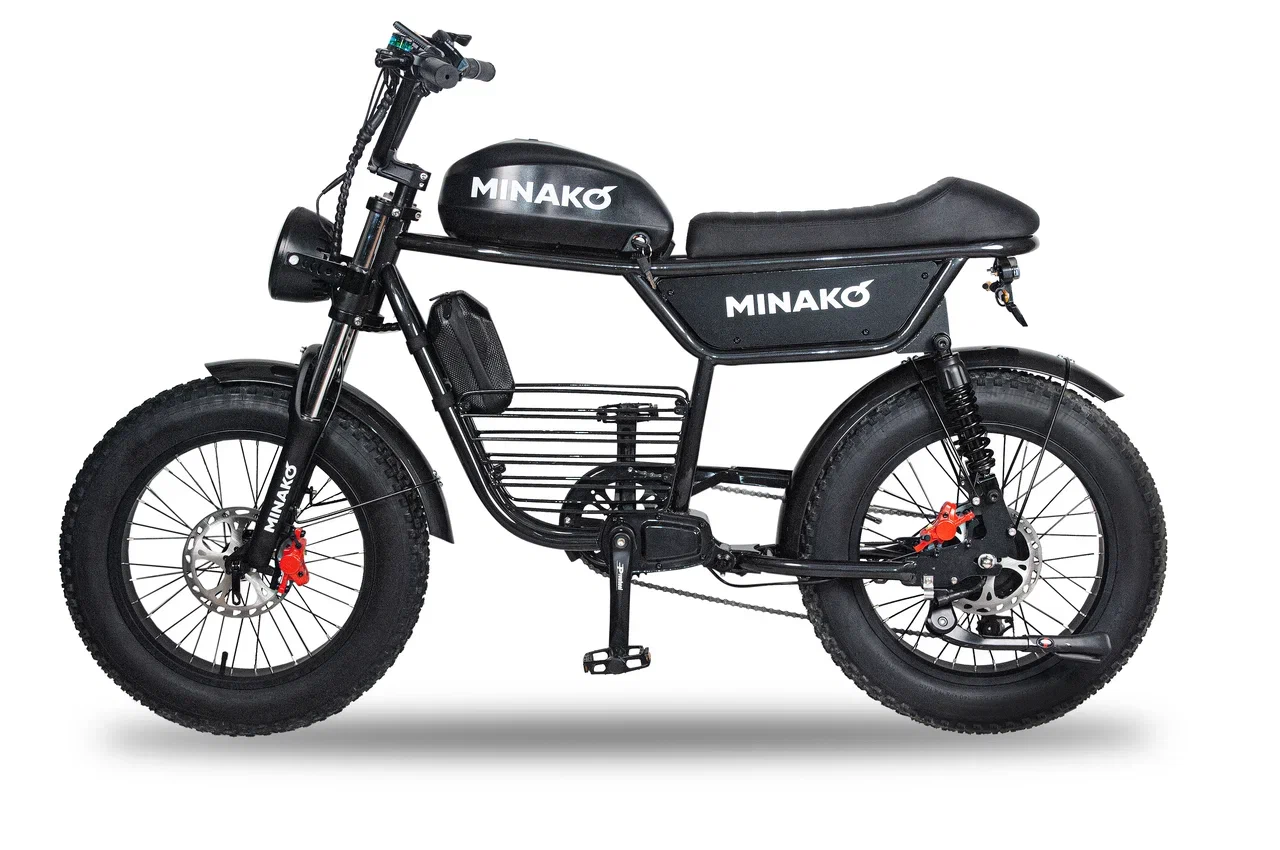 Электровелосипед Minako Bike (PM1943436349, Черный)