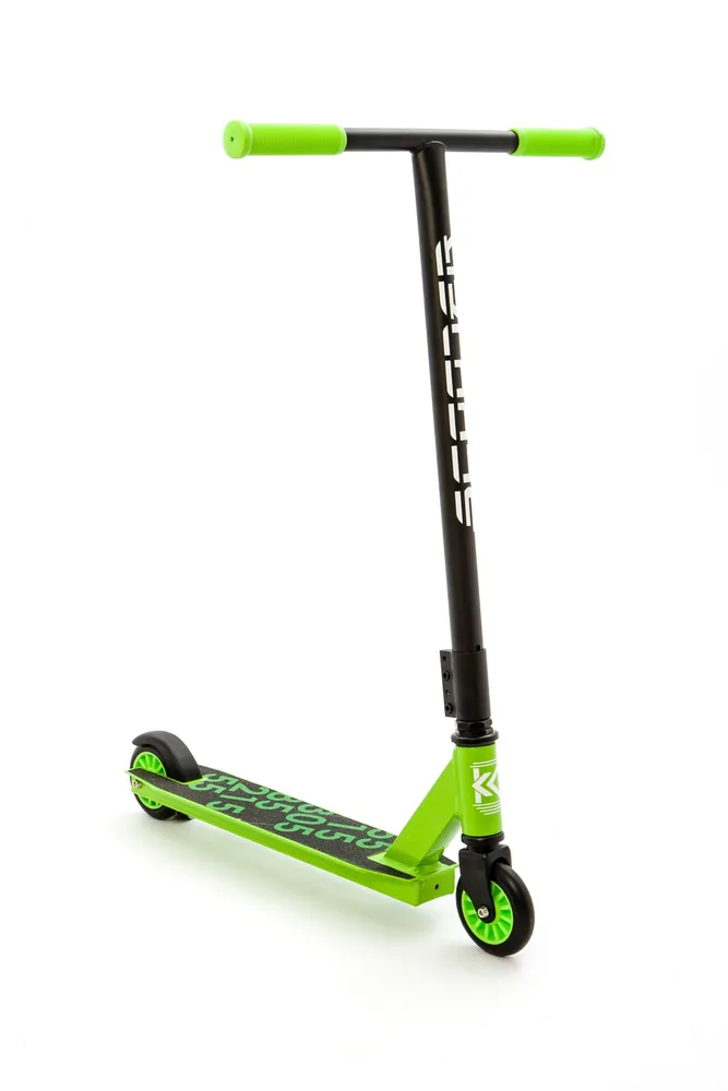 Самокат KC трюковой VECTOR WX-ST210 (Колеса 100 мм PU рама ALU/STEEL) (1233, зеленый, .)