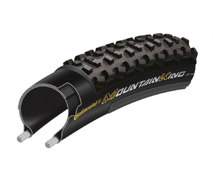 Велопокрышка 28' Continental Mountain King CX Perfomance foldable 3/180Tpi 700x35mm/820000