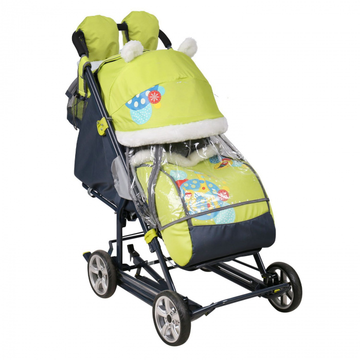 Коляска комби Ника Детям 8-2 Жираф лимонный