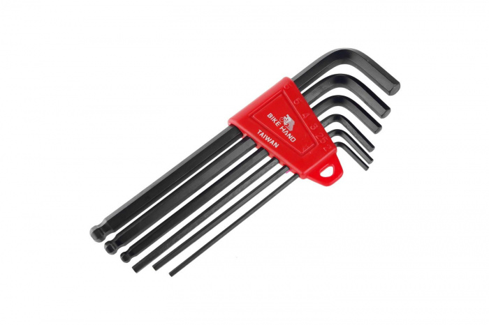 Шестигранники набор в кассете Bike Hand YC-613 (2/2,5/3/4/5/6 мм) в клипсе