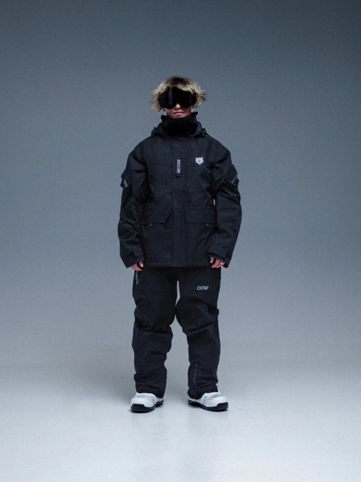 23/24 Комплект Куртка+Штаны+Жилет (Куртка) TERROR Three piece set черный, Размер S