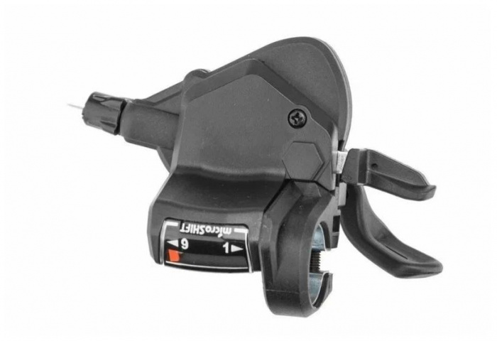 Шифтер велосипедный Microshift TS-38-9 правый 9 скоростей, 22,2 мм, 2050 мм 1602-1536