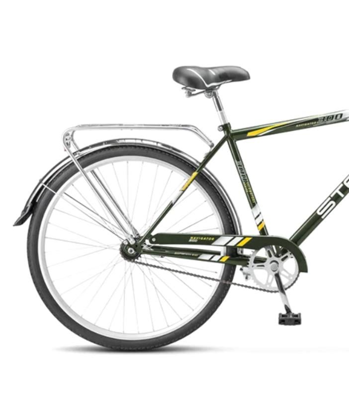 Городской велосипед Stels Navigator 300 С Z010, 28", рама 20", оливковый