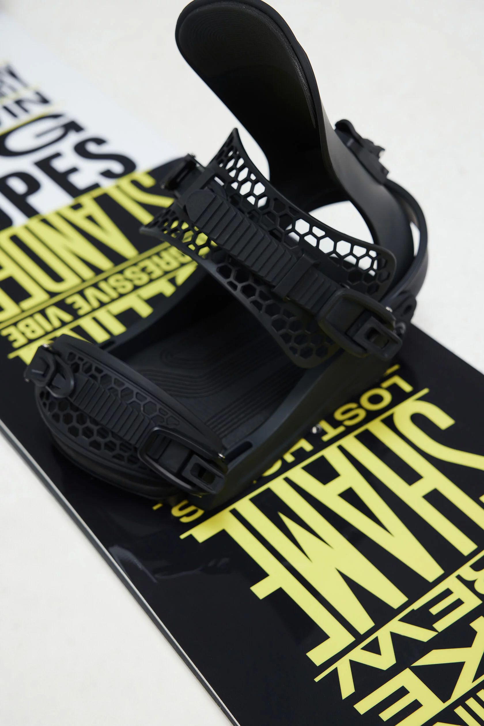 Сноубордические крепления TERROR CREW, черный, размер L (41-46)