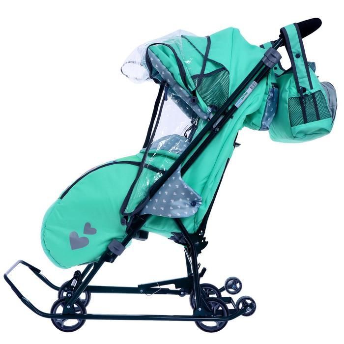 Коляска комби Ника Наши Детки5-2 МЯТНЫЙ
